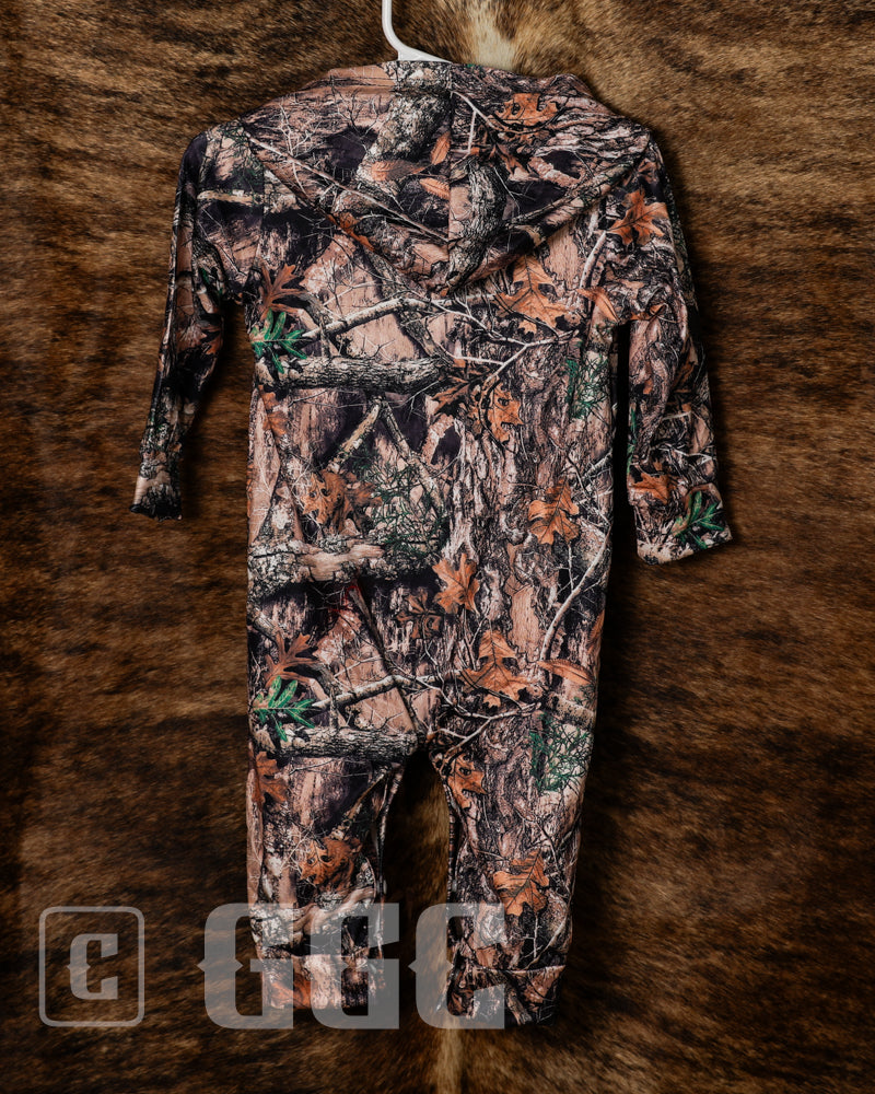 Hooded Camo Bodysuit