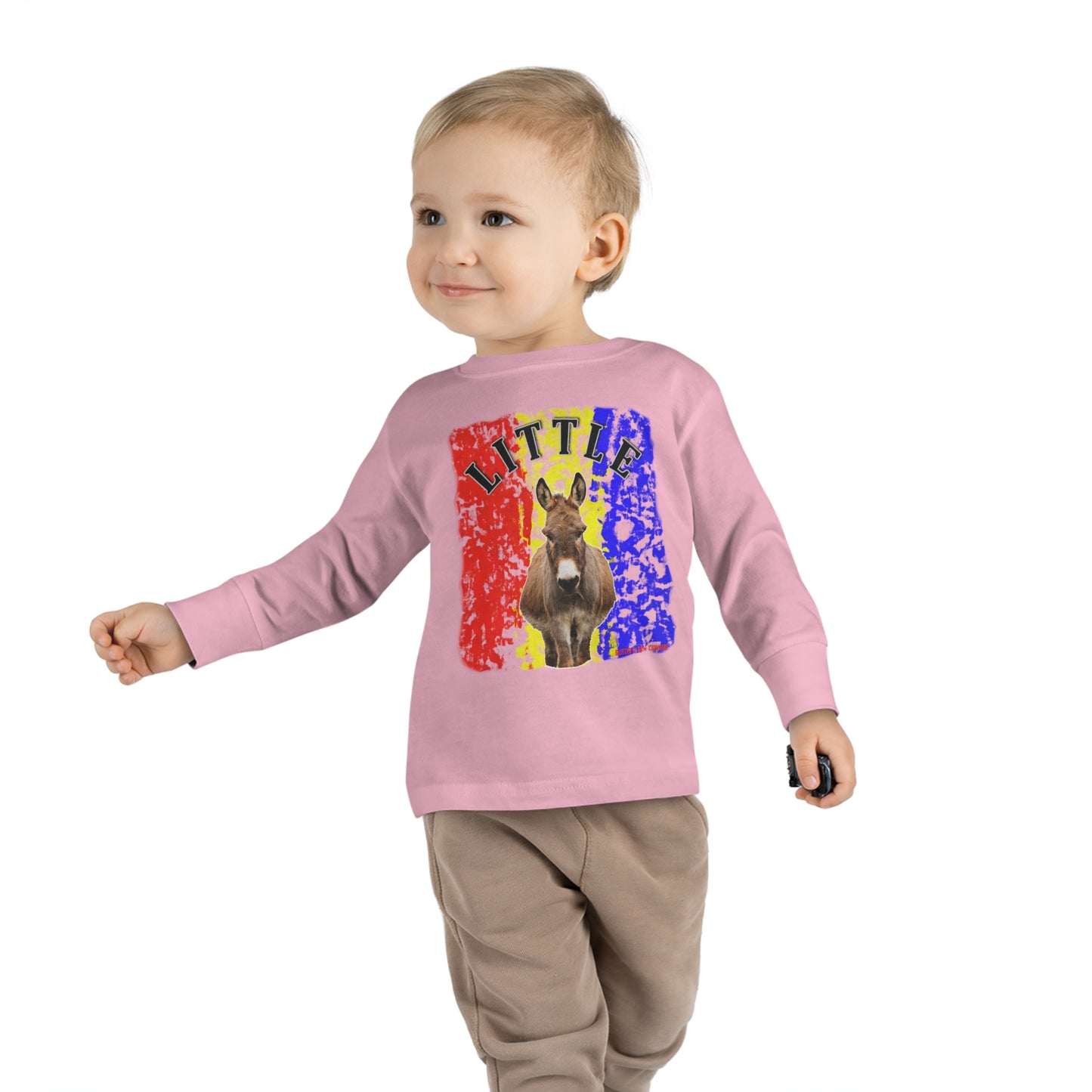 Little Donkey Toddler Long Sleeve Tee