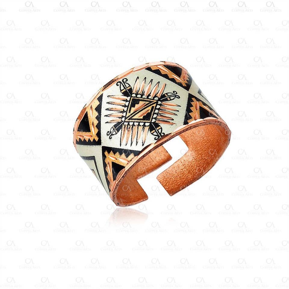 RN 16 SW Native Jewelry Sunburst Ring