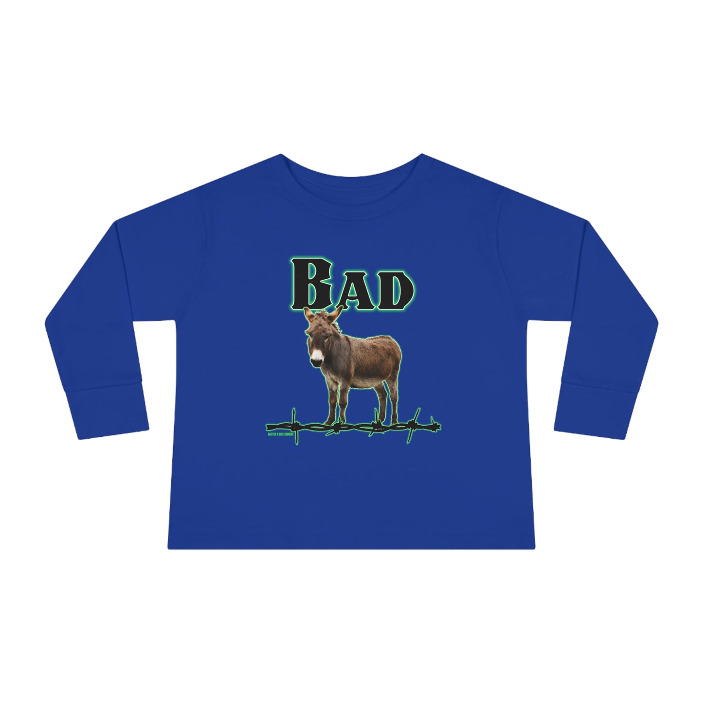 Bad Donkey Toddler Long Sleeve Tee