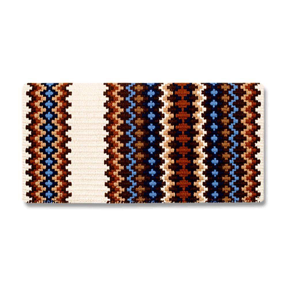 1458-8 Gemini 40X34 NEW ZEALAND WOOL SADDLE BLANKET