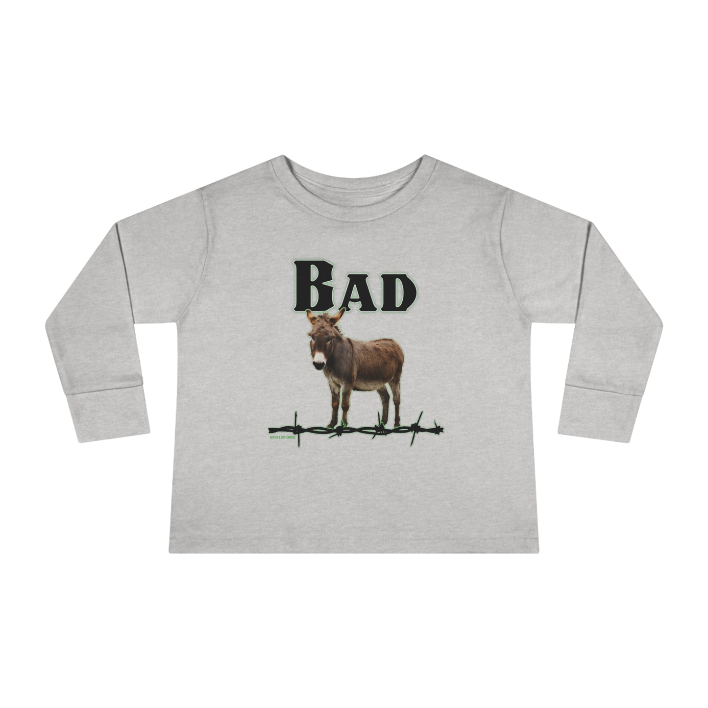 Bad Donkey Toddler Long Sleeve Tee