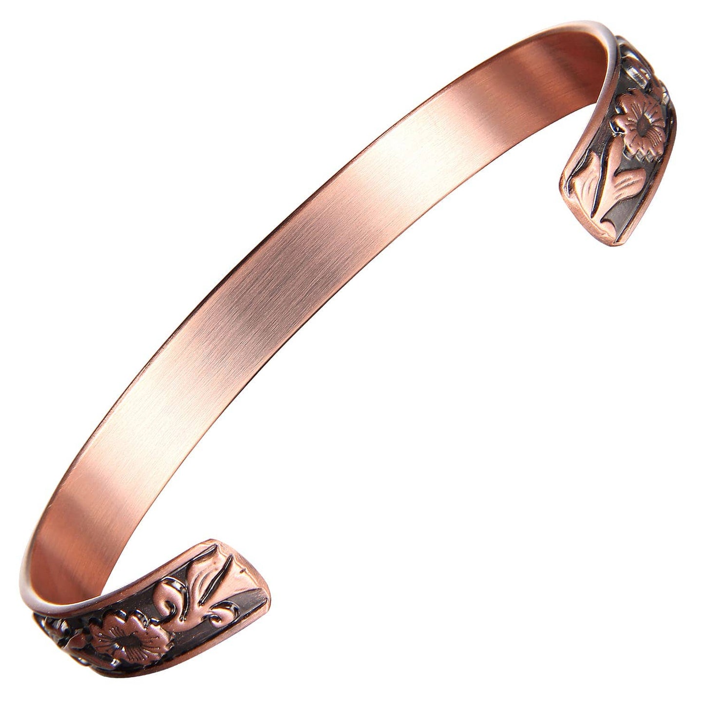 P 22 Copper Floral Bracelet for arthritis