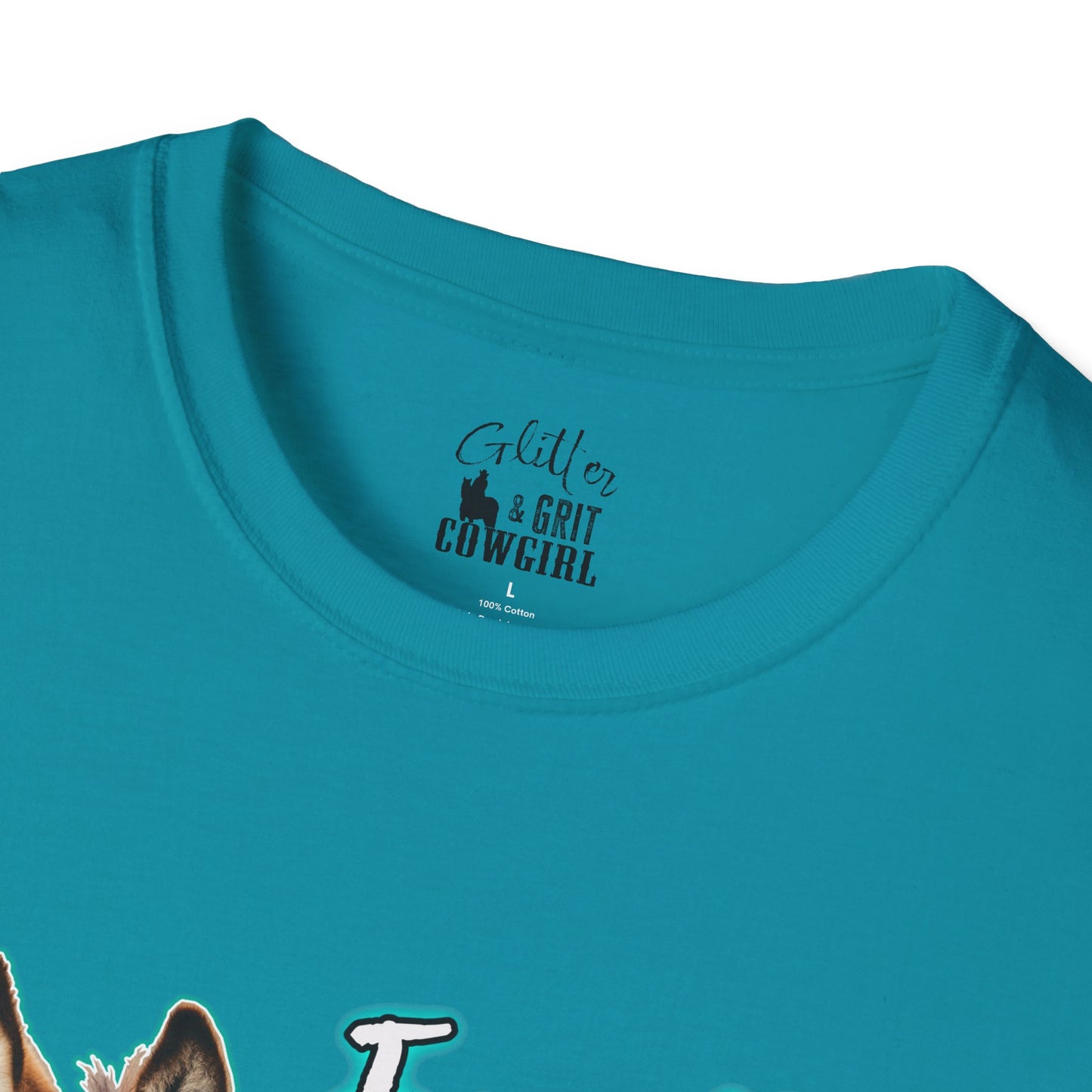 Ears up, Attitude on Donkey T-shirt