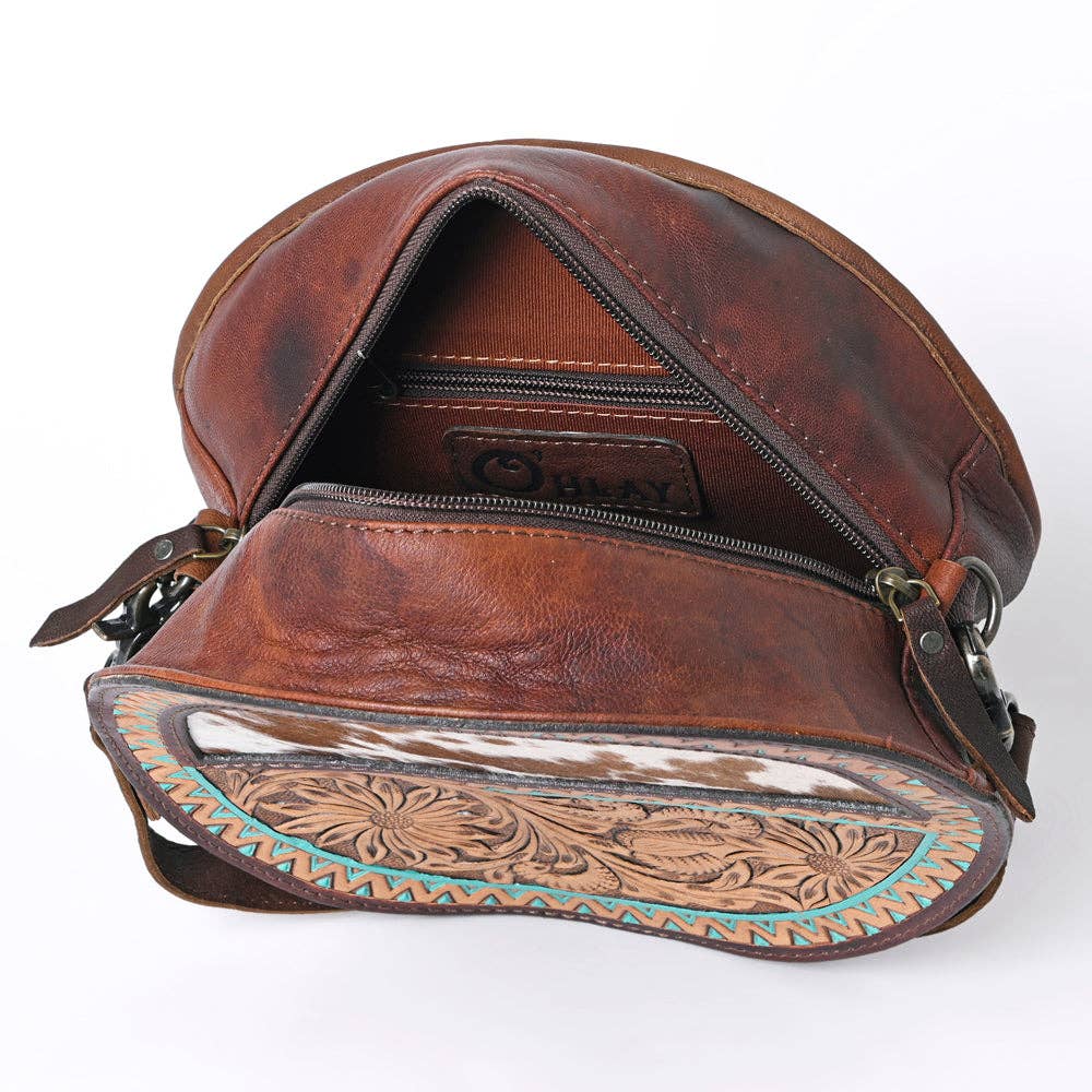 Western Genuine Leather Canteen Bag