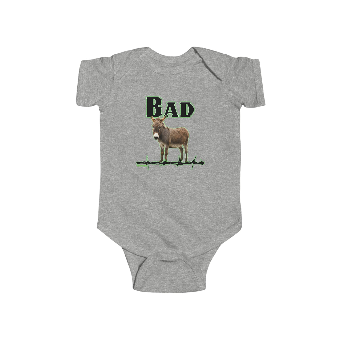 Bad Donkey Baby Onsie