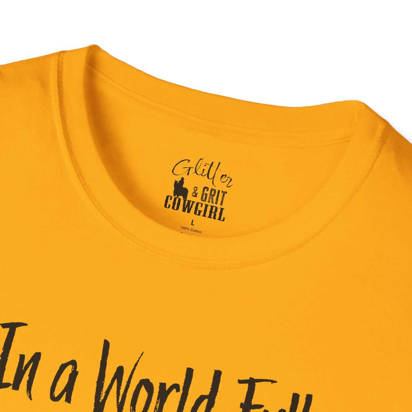 In a World Full of Horses Donkey T-Shirt