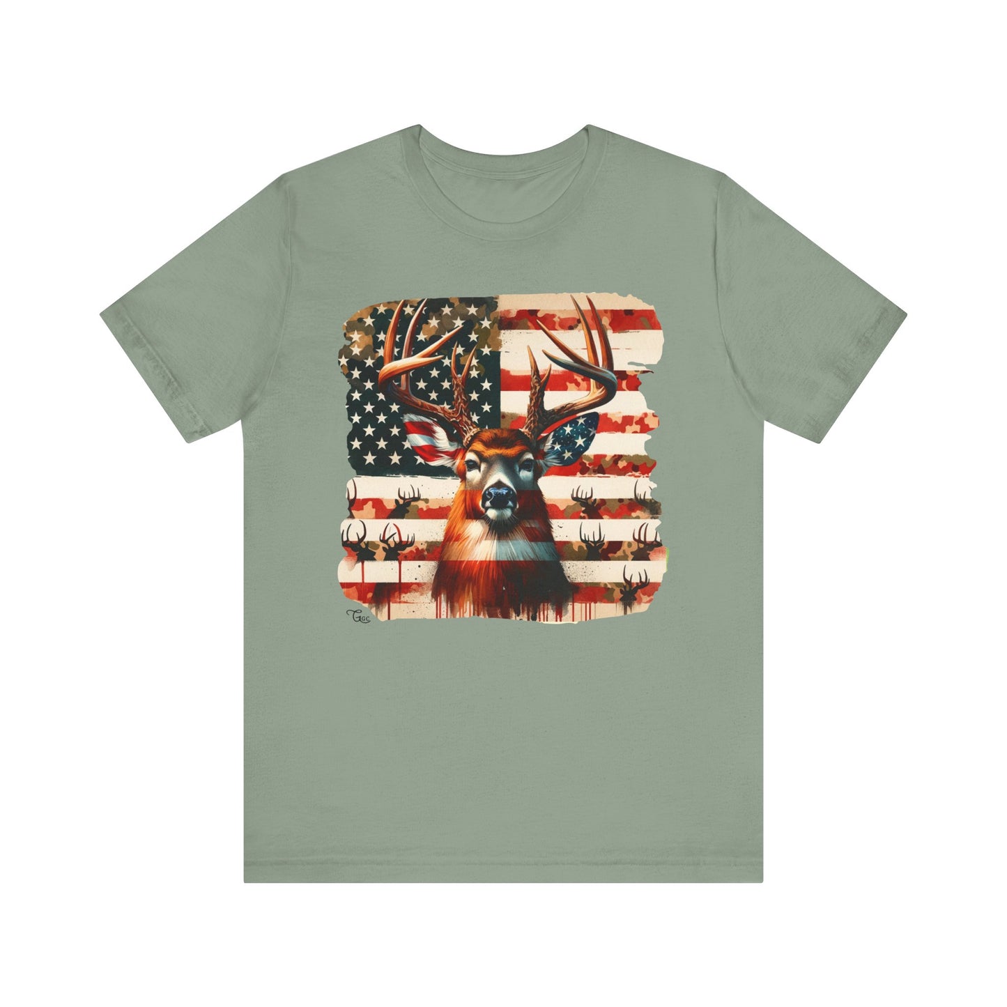 American Flag Buck