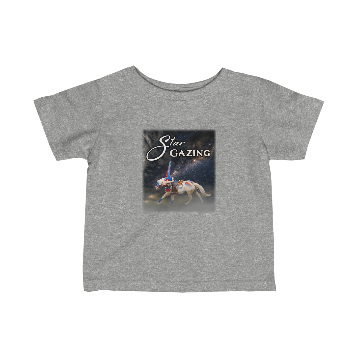 Star Gazing Trick Riding Toddler Tee
