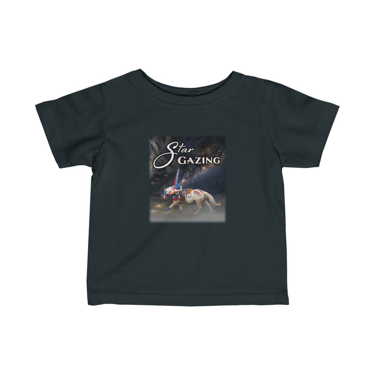 Star Gazing Trick Riding Toddler Tee