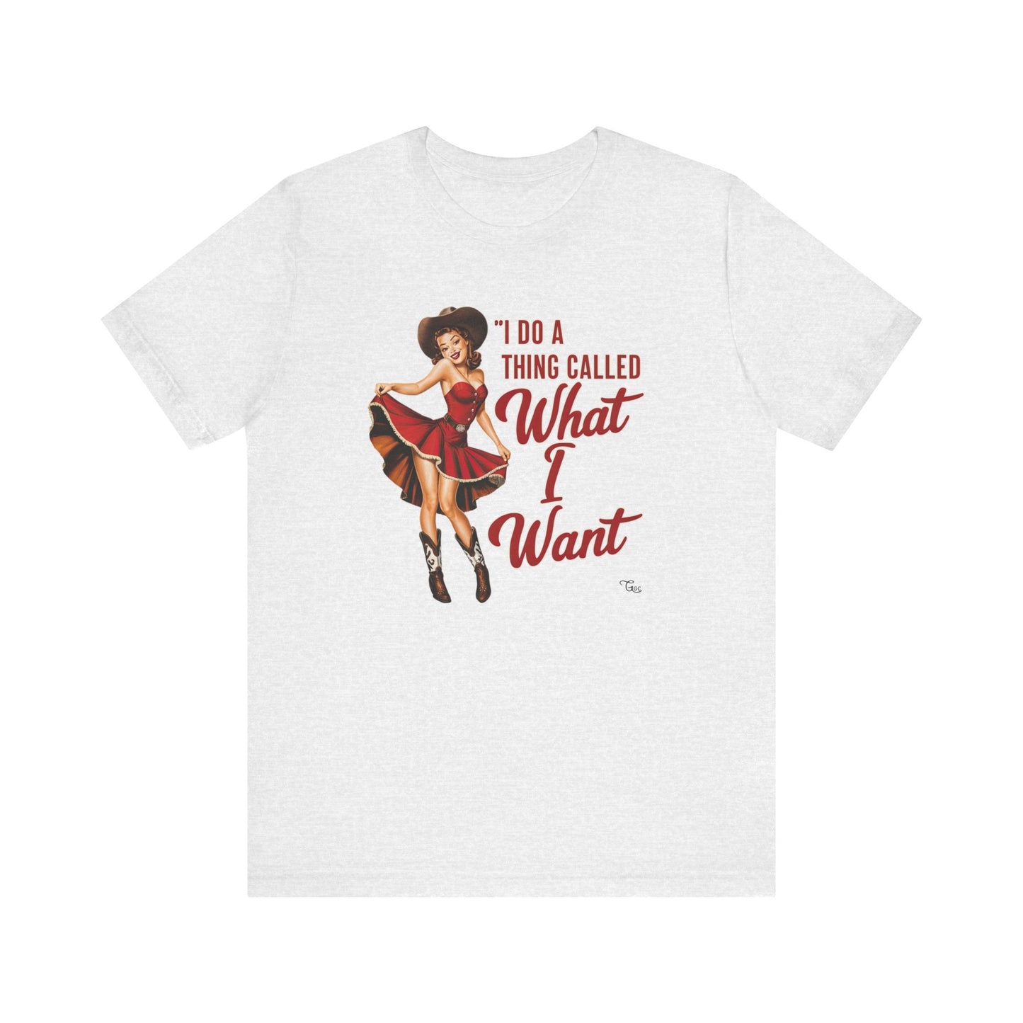 I do a thing called What I Want