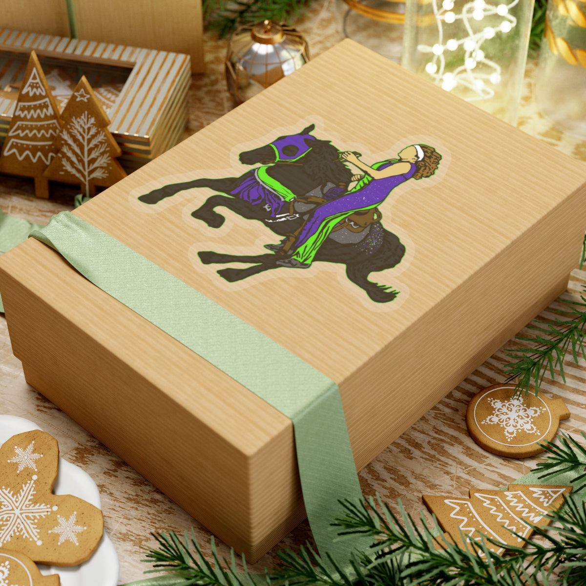 Friesian Trick Riding Sticker