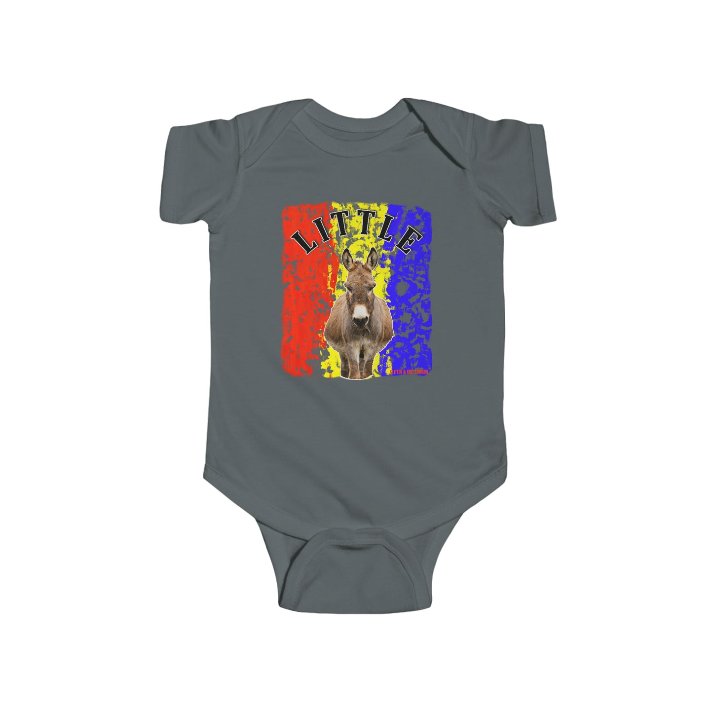 Little Donkey Baby Onsie