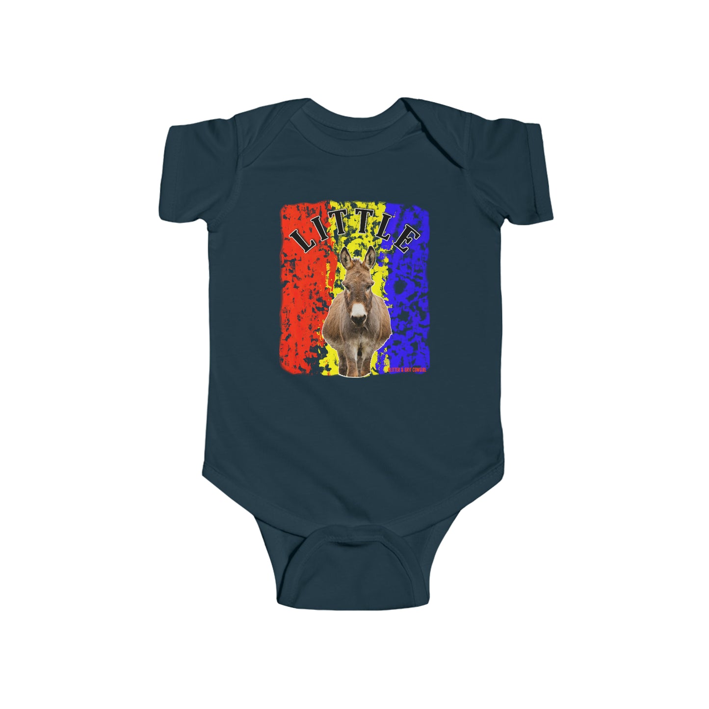 Little Donkey Baby Onsie