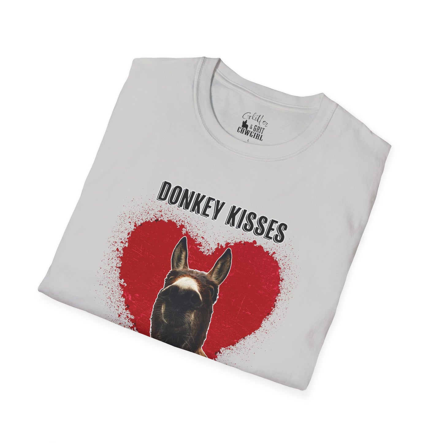 Donkey Kisses, Valentine Wishes T-shirt