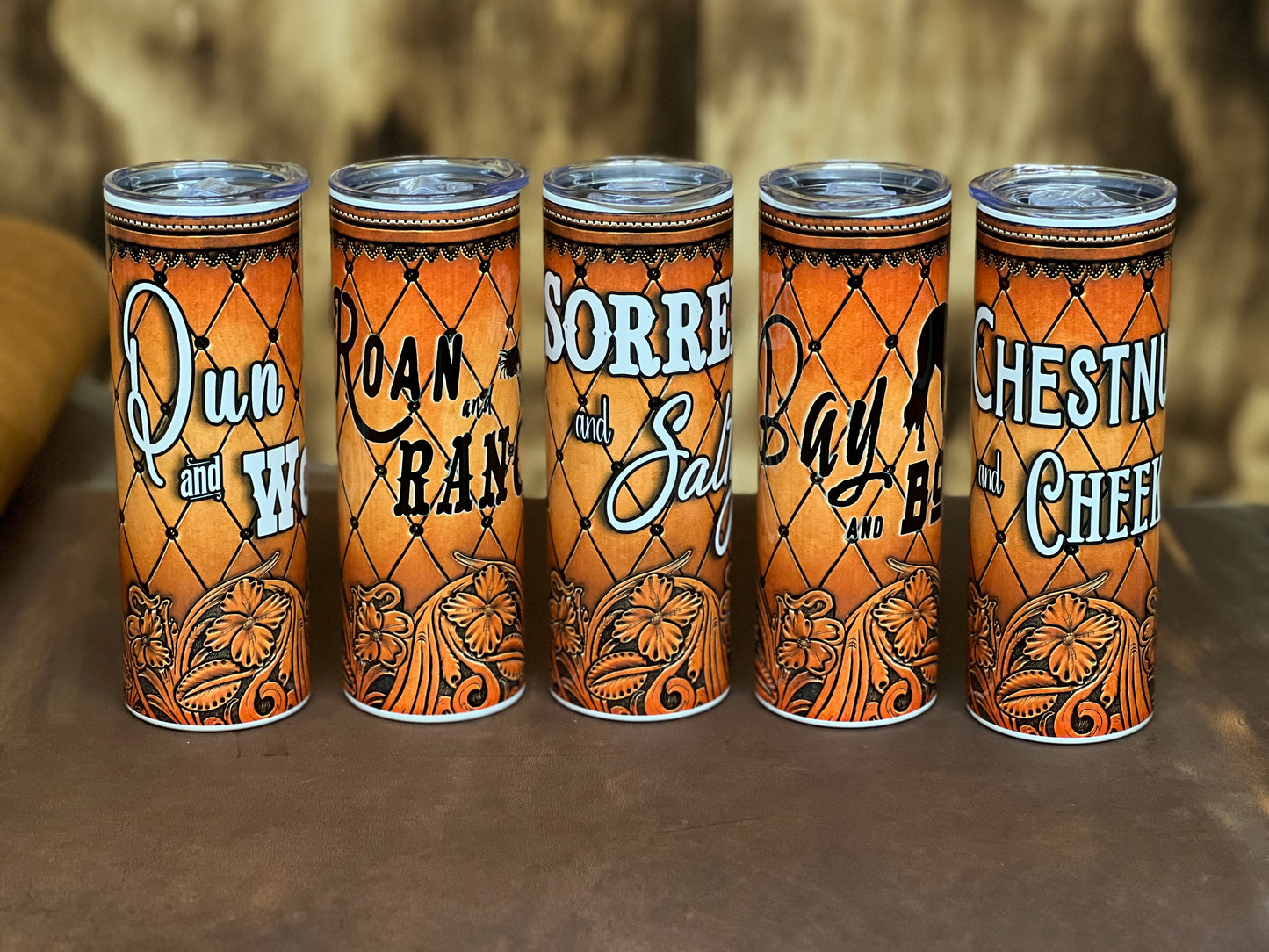 Horse Color Design Tumblers