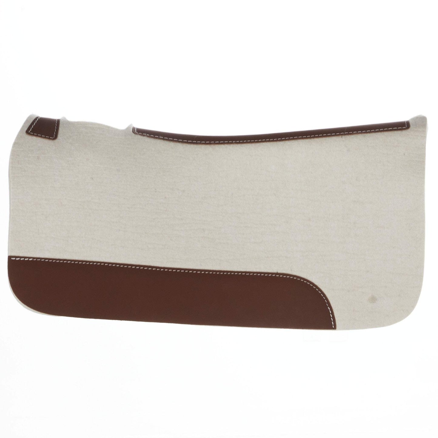 Natural 1in 31x30 Felt Roper Saddle Pad