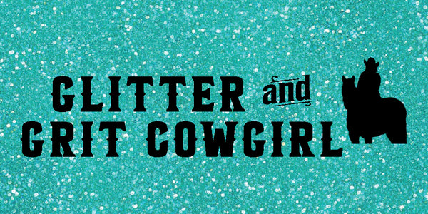 Glitter and Grit Cowgirl logo