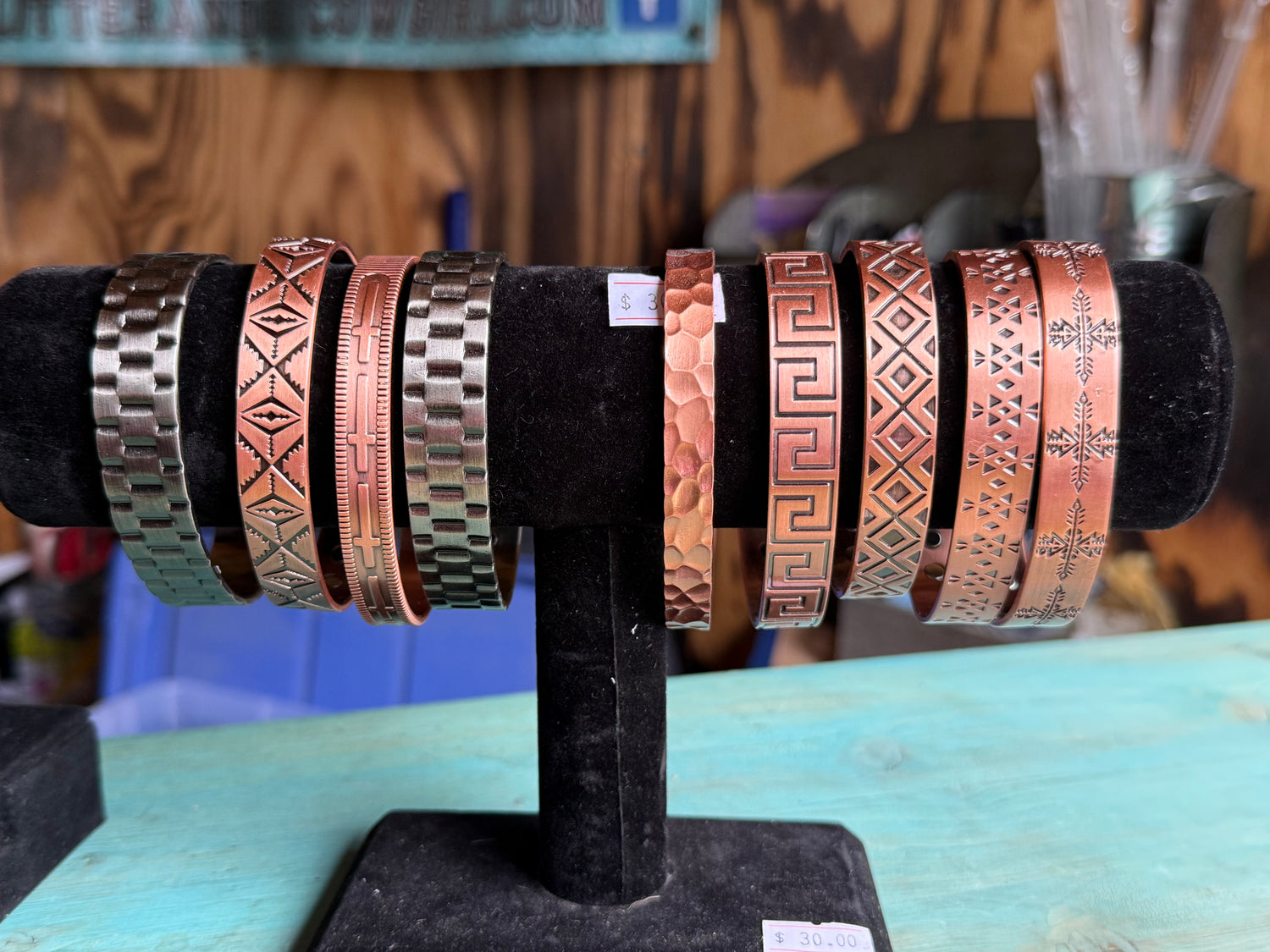 Copper Jewelry and Bands