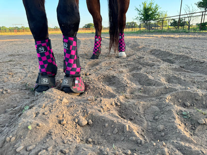 Rodeo Riot Checkered Sport Boots