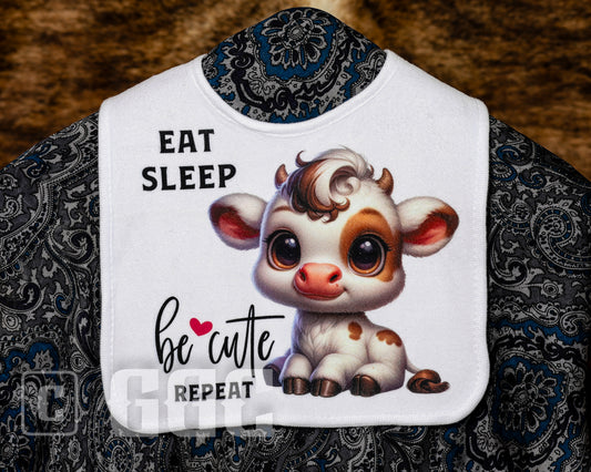 Baby Cow Bibs