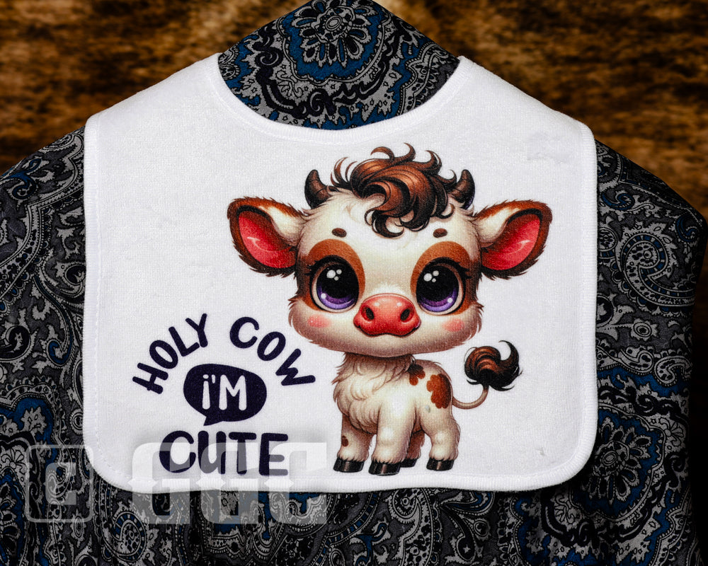 Baby Cow Bibs