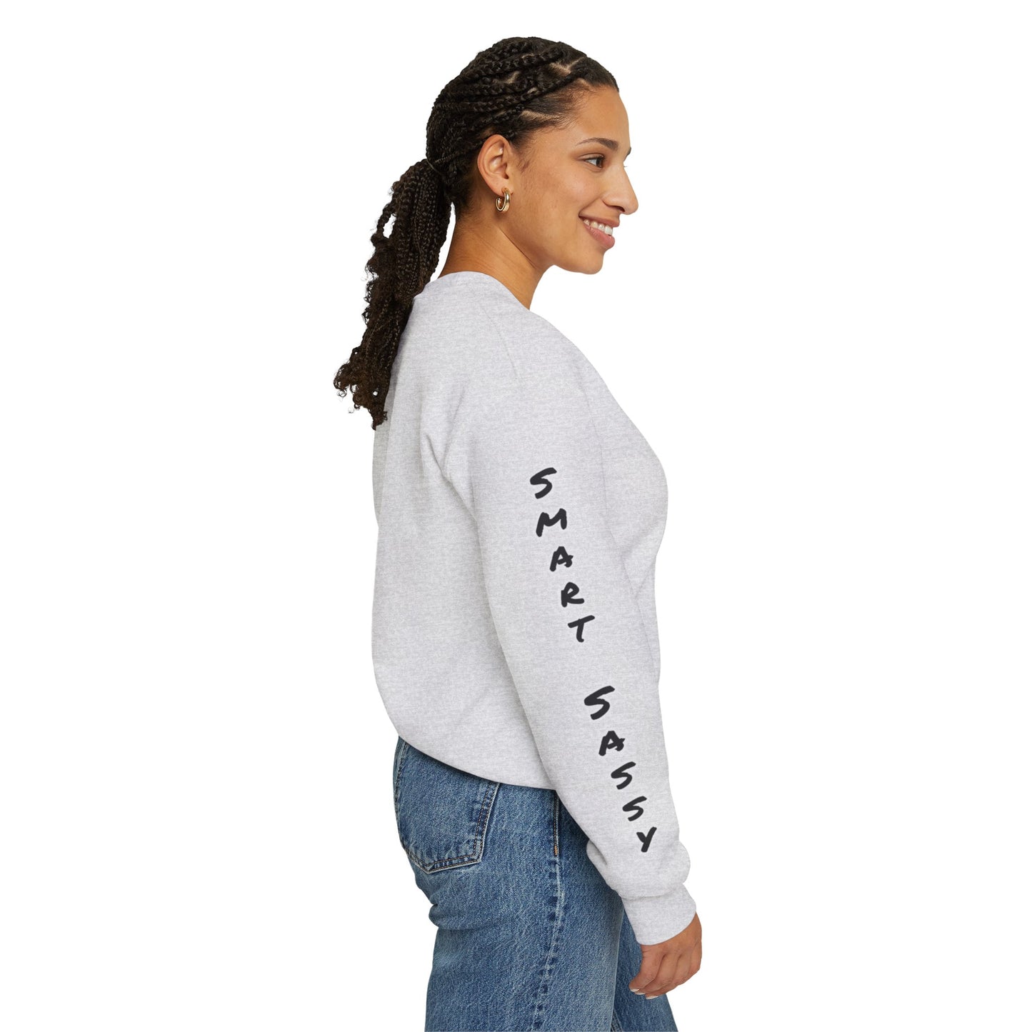 Smart, Sassy, Bad Assy Crewneck Sweatshirt