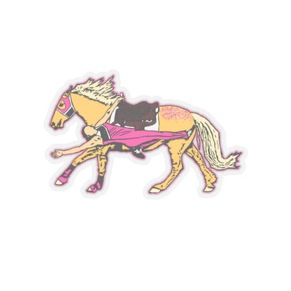 Palomino Trick Riding Sticker