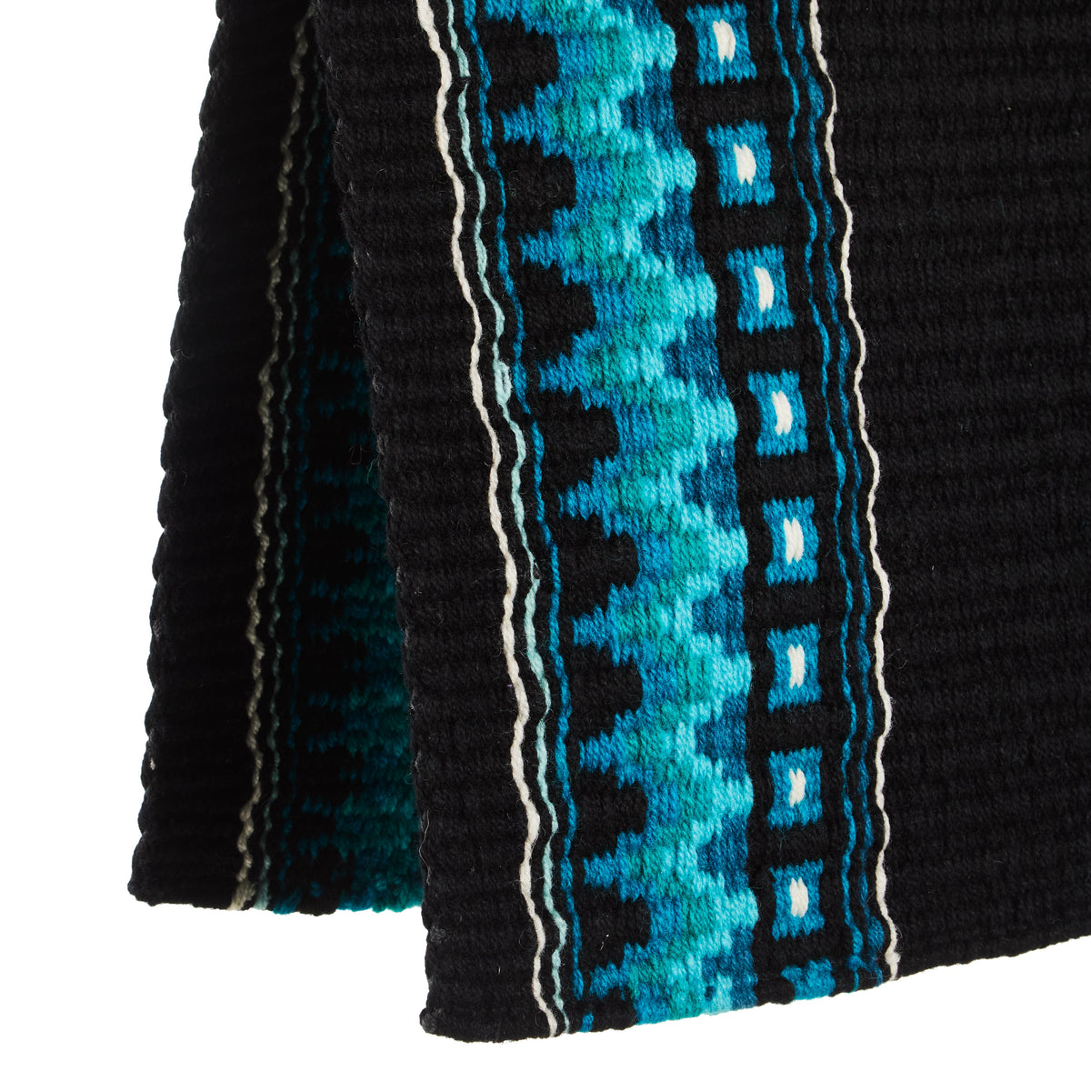 1313DOM-66 Domino 40X34 New Zealand Wool Saddle Blanket