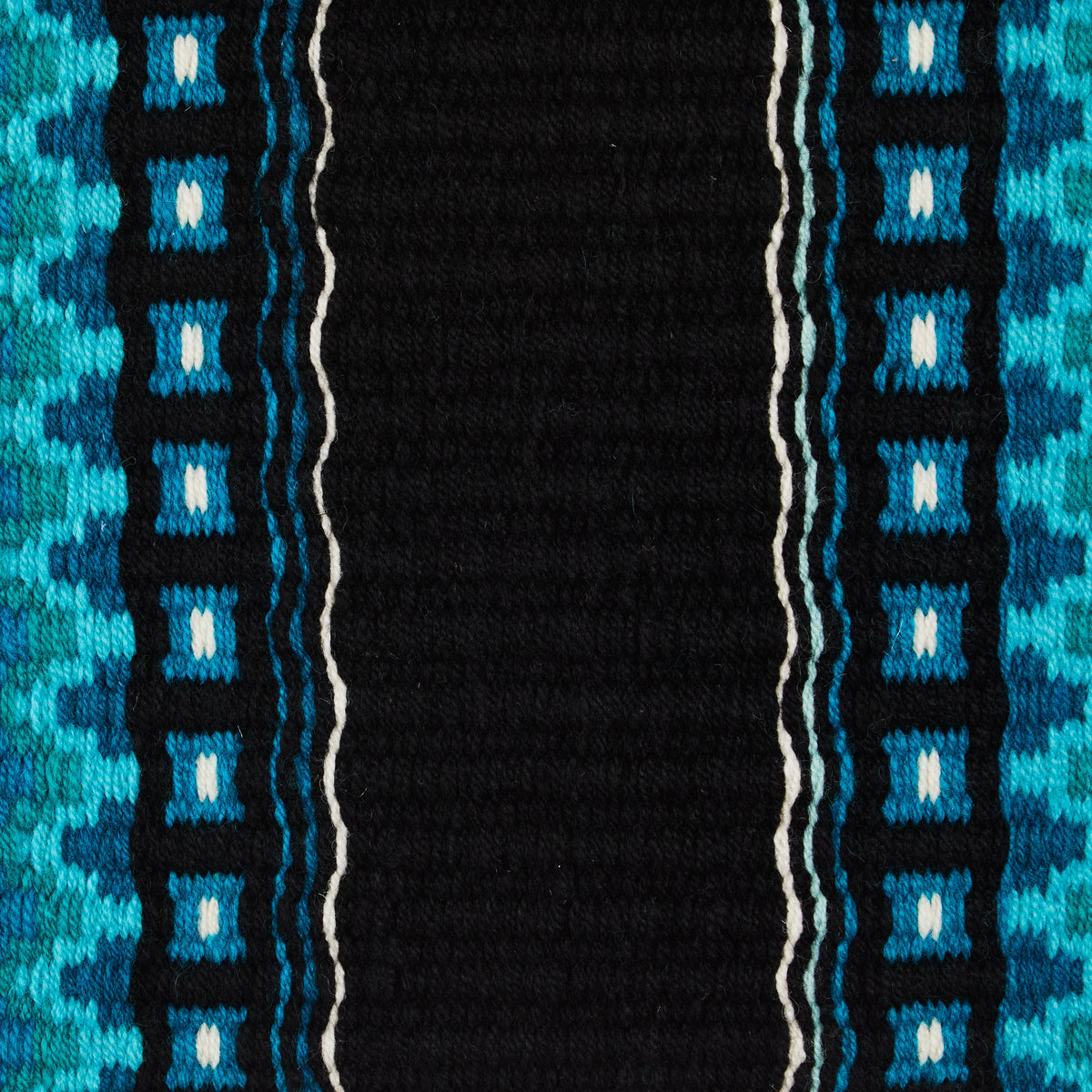 1313DOM-66 Domino 40X34 New Zealand Wool Saddle Blanket