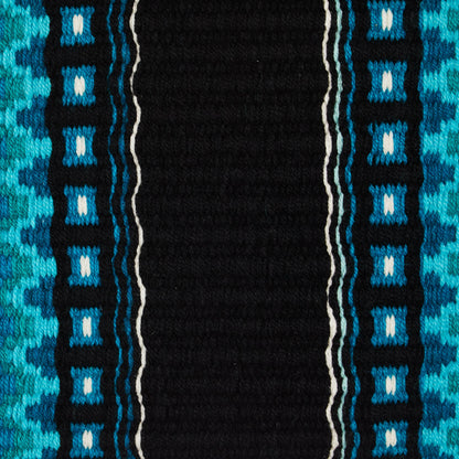 1313DOM-66 Domino 40X34 New Zealand Wool Saddle Blanket
