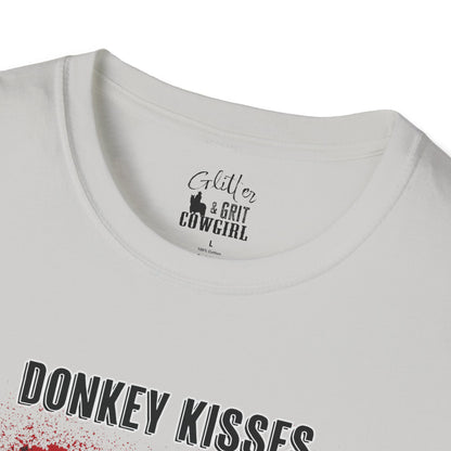 Donkey Kisses, Valentine Wishes T-shirt