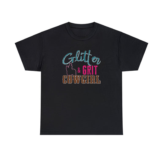 Glitter and Grit Cowgirl T-shirt