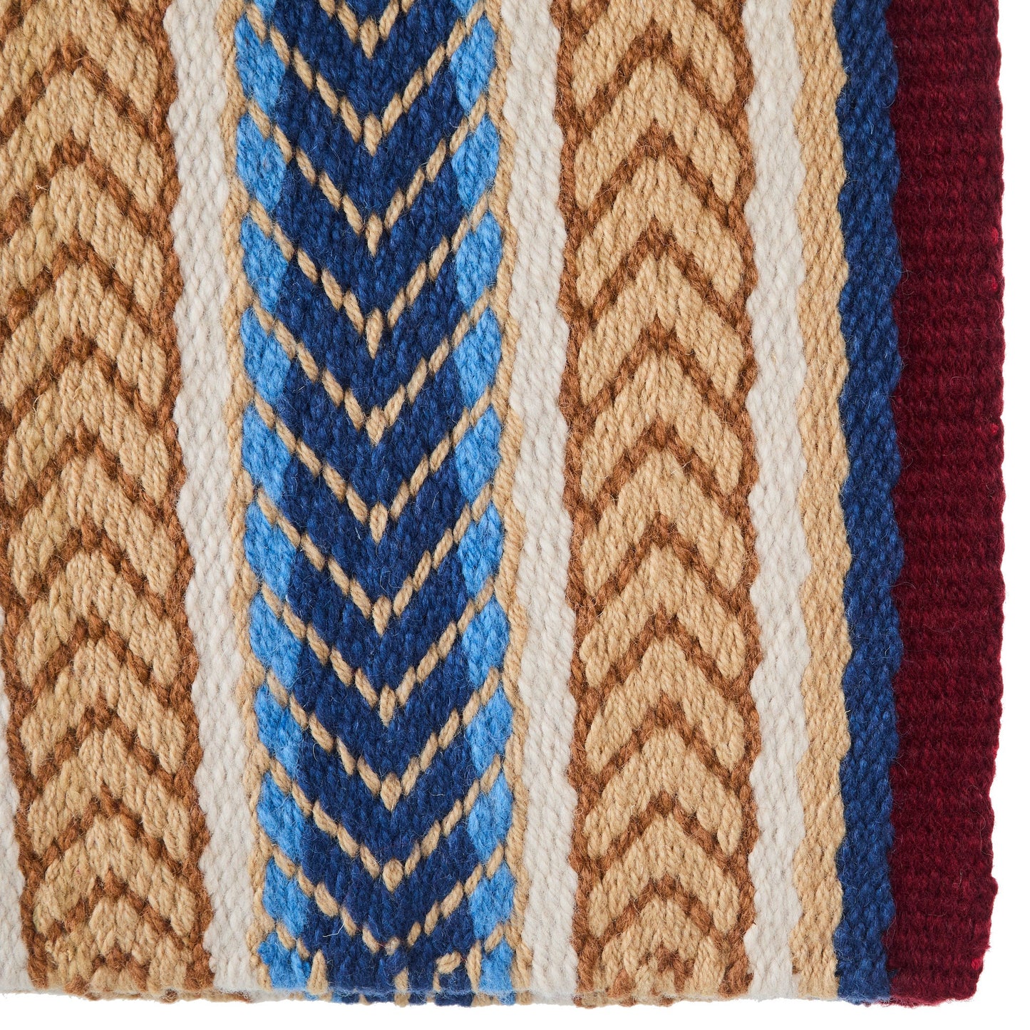 1425-7 Iron Horse 36x34 New Zealand Wool Saddle Blanket