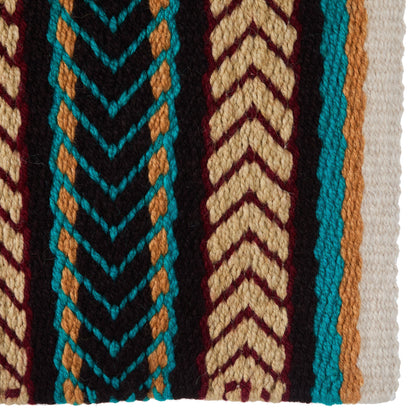 1425-8 Iron Horse 36x34 New Zealand Wool Saddle Blanket