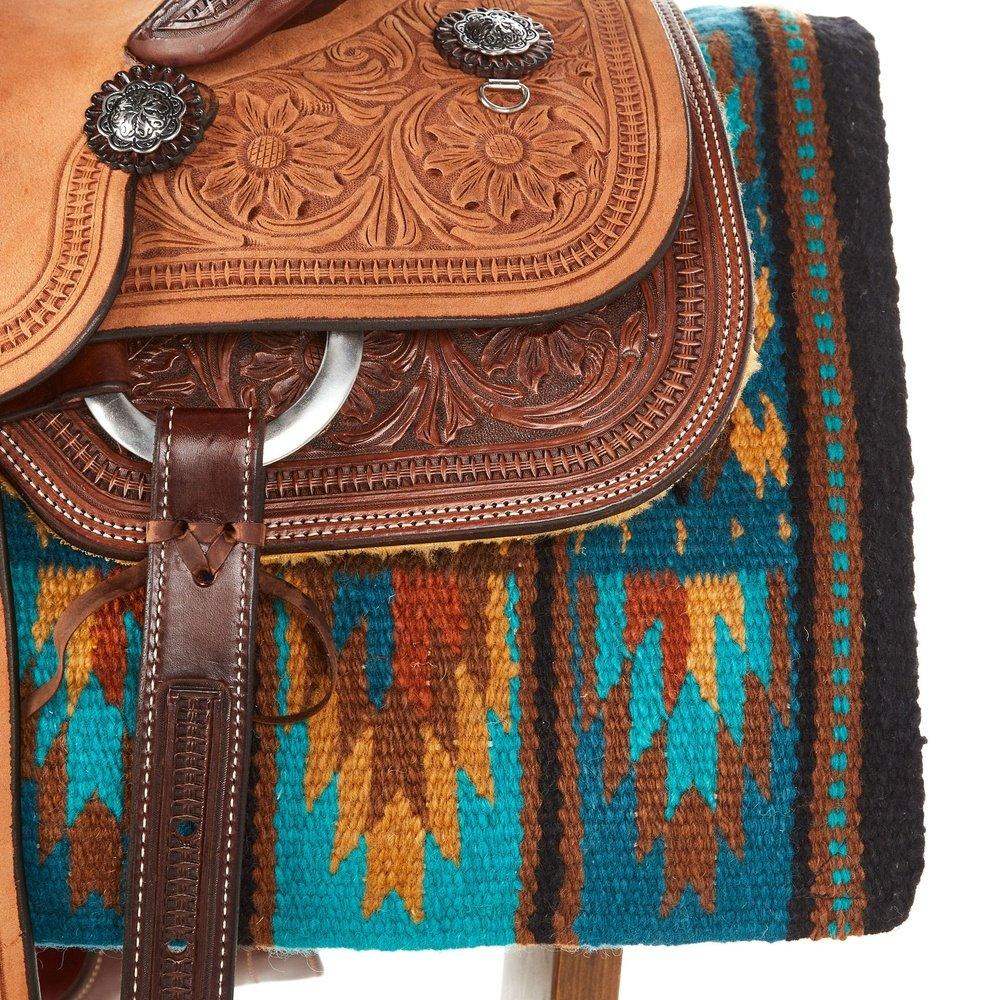 Sandhill 36x34 New Zealand Wool Saddle Blanket