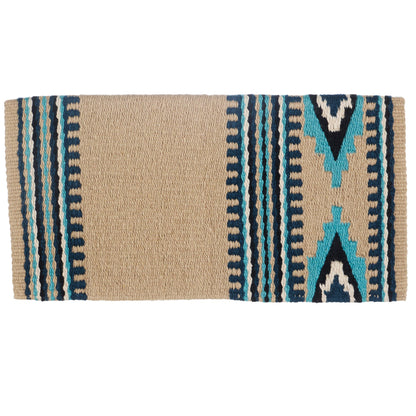 1470-9 Risen 36x34 New Zealand Wool Saddle Blanket