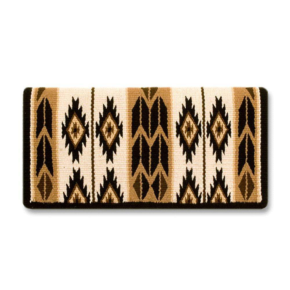 Mayatex 1466-2 Flying Eagle Chocolate Wool Saddle Blanket CHOCOLATE