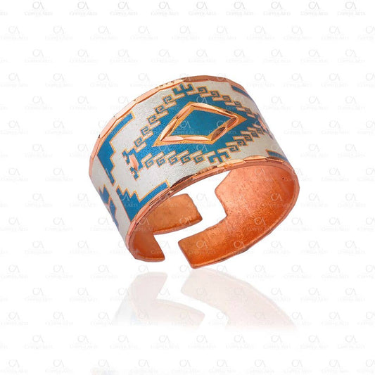 RN 29BL SW Native Jewelry Rings Blue