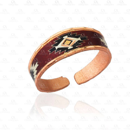 RNS 709 Maroon Native Unique Rings