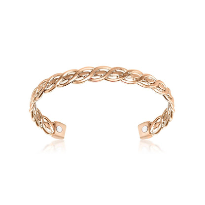 P 24 plain copper bracelet with magnets