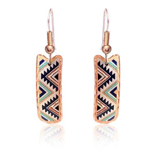 southwestern design earrings