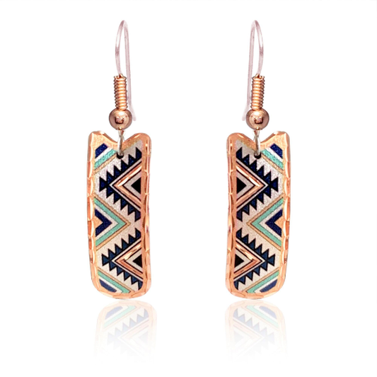 southwestern design earrings