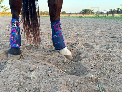 Rodeo Riviera Tropical Print Sport Boots