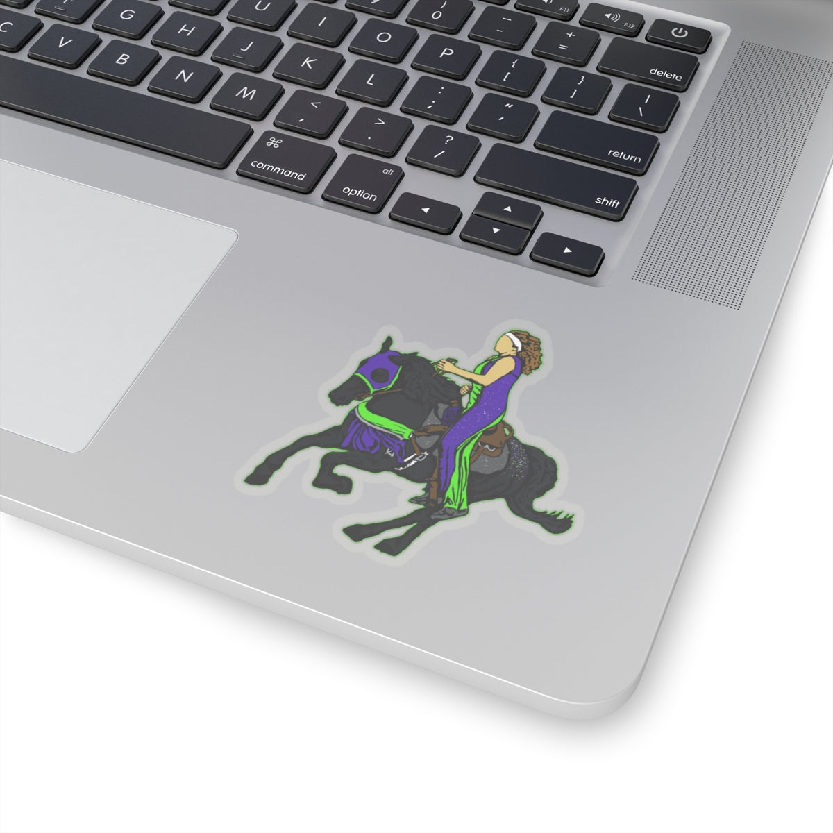 Friesian Trick Riding Sticker