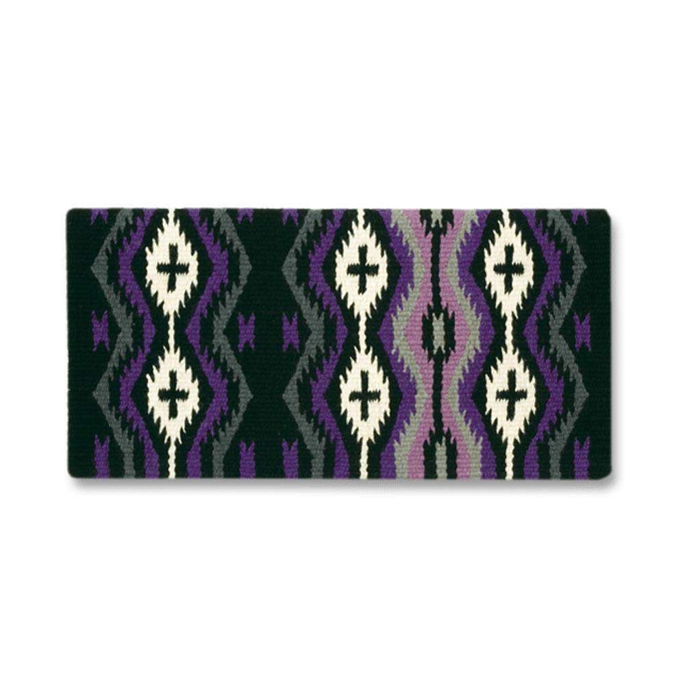 1453-2 Las Cruces 36X34 NEW ZEALAND WOOL SADDLE BLANKET