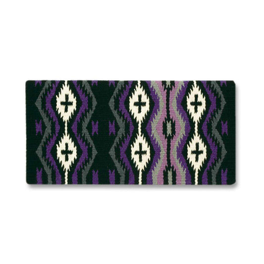 1453-2 Las Cruces 36X34 NEW ZEALAND WOOL SADDLE BLANKET