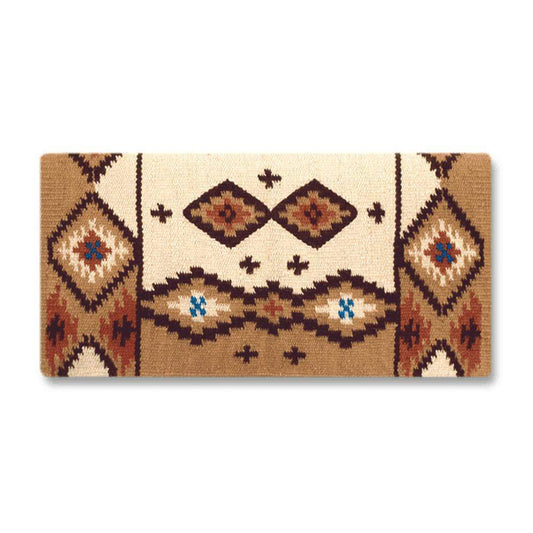 1462-4 Square Cut 38X34 NEW ZEALAND WOOL SADDLE BLANKET