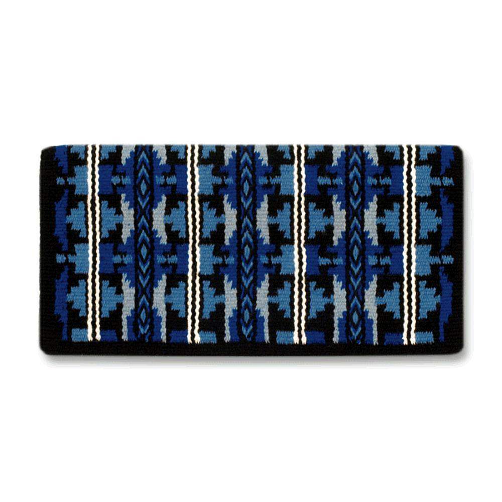 1464-7 Broken Arrow 38X34 NEW ZEALAND WOOL SADDLE BLANKET