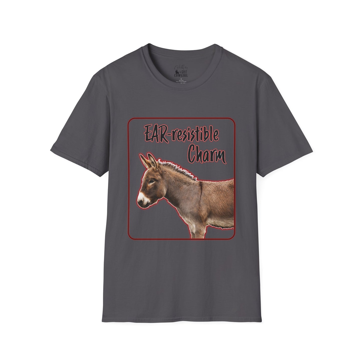 Ear-resistible Charm Donkey T-shirt